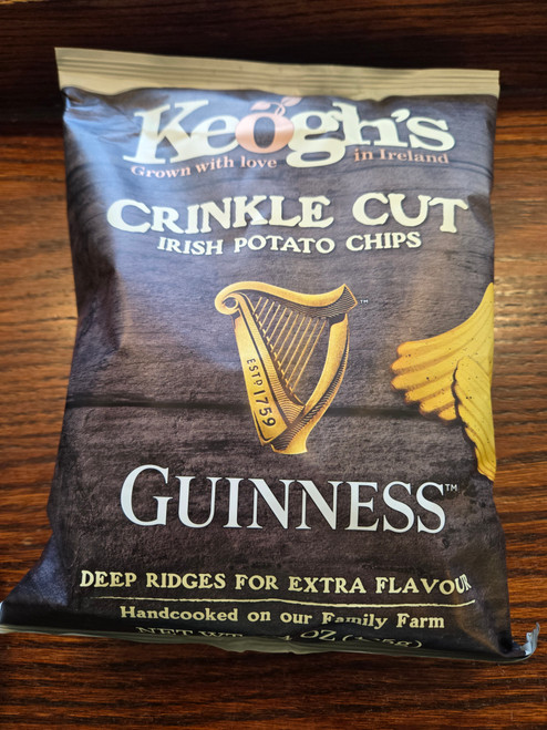 Keogh's Irish Chips Guinness 