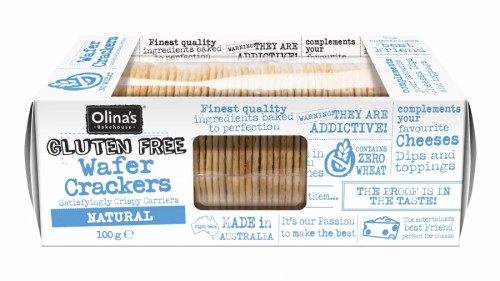 Olina's Gluten Free Plain Wafers
