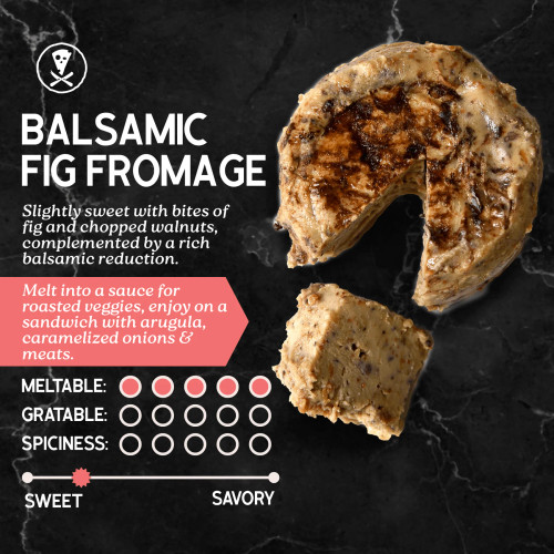 Rebel Vegan Cheese Balsamic Fig Fromage 