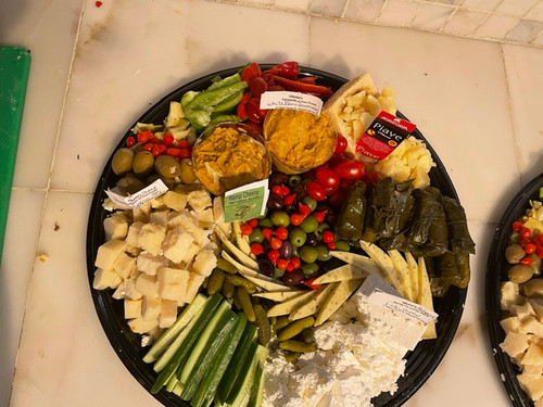 Mediterranean Platter (priced per person) Min 10 people 