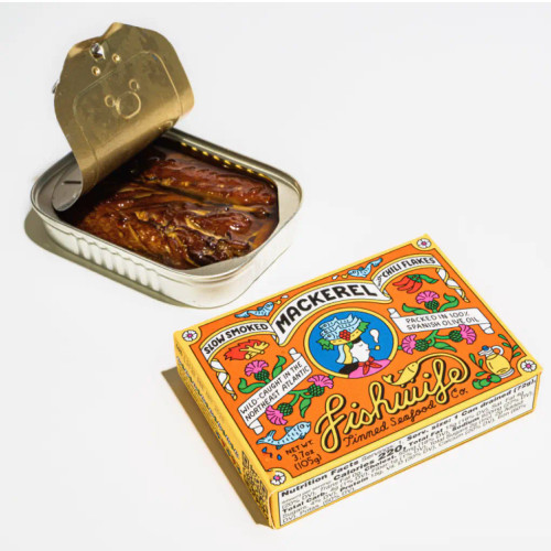 Fishwife Smoked Mackerel with chili Flakes 