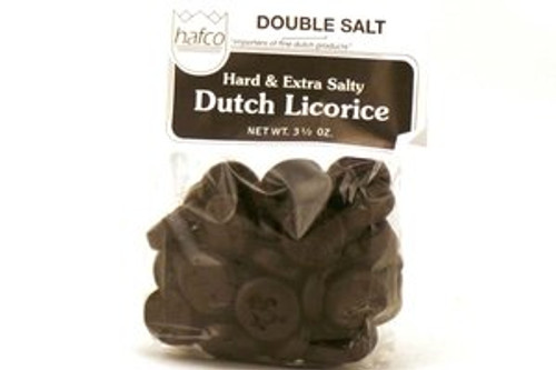 Hafco Dutch Double Salt Licorice