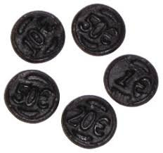 Hafco Dutch Licorice Coin 
