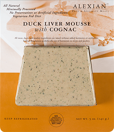 Alexian Duck Liver Mouse Pate with Cognac