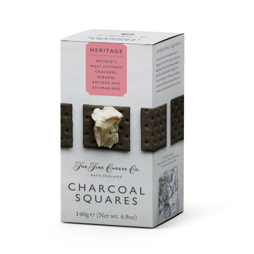 Charcoal Squares - The Fine Cheese Co 4.9 oz