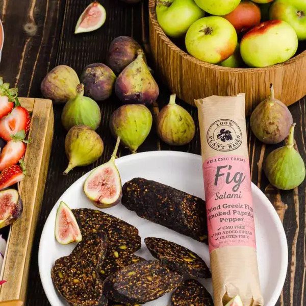 Vegan Fig Salami with Smoked Paprika 