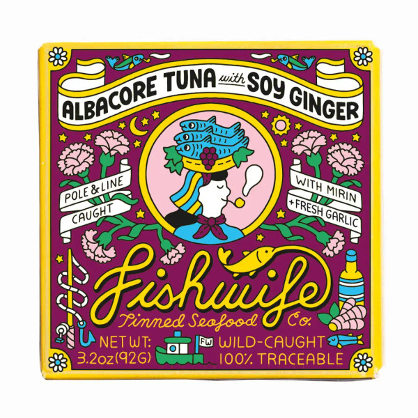 Fishwife Albacore Tuna with Soy Ginger 