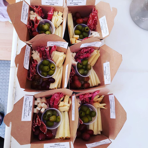 Single Happy Hour Cheese and charcuterie Box