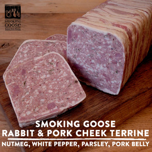 Smoking Goose Rabbit and Pork Cheek Terrine 8 oz.