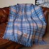 Oxford Blue Pure New Merino Wool Throw NT200-204 SAOL