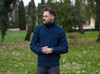 Men's Wool Half Zip Sweater MM902 - 110 Ocean Blue  Saol