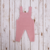 Baby Knit Overalls  NK201-588	Pink Saol
