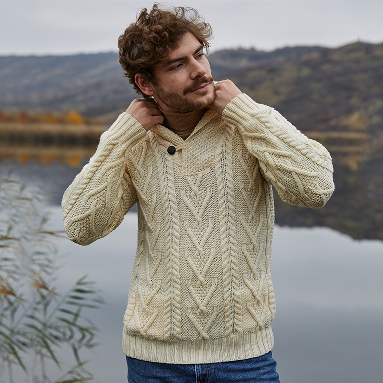 CTHY Super140’sJackalWOOL SOUTAIN COLLAR SW2231_NAV_FRT1.jpg