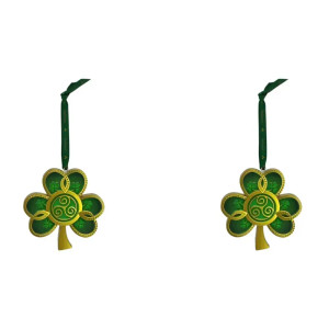 Shamrock Hanging Ornament