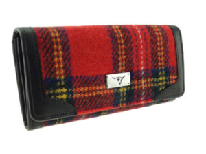 Ladies Harris Tweed Tartan Purse