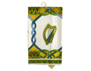 Single Tea Towel Emblems of Ireland CL-73-42 Dublin Gift Shop