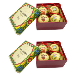 Hat Box 4 Scottish Baubles