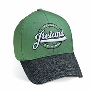 Green Irish Shamrock Embroidered Baseball Cap