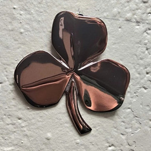 Rose Gold 3 Leaf Shamrock Wall hang - Mother Blessing