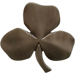 Shamrock Irish Wedding Blessing Pewter Wall Art in Antique Brass on DublinGiftCompany in Wall Art