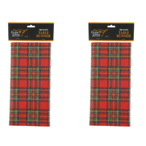 Royal Stewart Tartan Table Runner