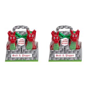 Baby Welsh Dragon Salt and Pepper Shaker Set
