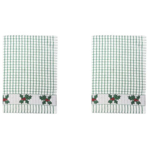 Poli Dri Jacquard Holly Tea Towel