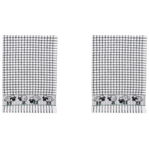 Samuel Lamont Poli Dry Jacquard Sheep Tea Towel