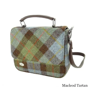 Harris Tweed Square Tartan Shoulder Bag