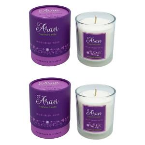 Packs of 150g Wild Irish Rose Candles