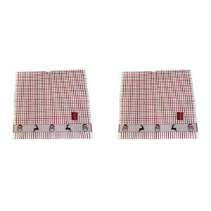 Polidri Santa Tea Towel - Red & White Holiday Design