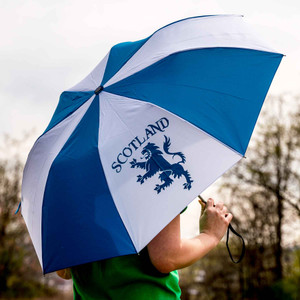 Scottish Lion Rampant Folding Umbrella 42"