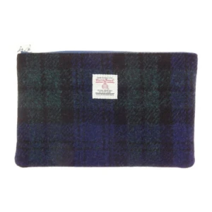 Harris Tweed 'Berneray' Medium Zip Pouch