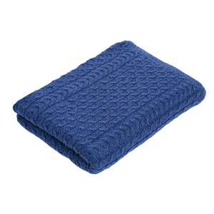 Honeycomb King Throw MT124 - 106 Marl Blue