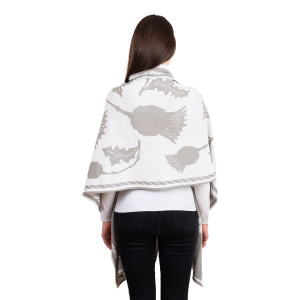 Thistle Scarf  LS106 - 403 Highland Grey  Saol