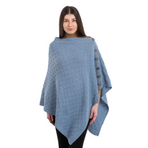 LLS110  - 904 Light Blue OS - SAOL Ladies Knitwear Front View