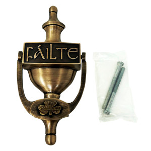 Antique Irish Failte Door Knocker EDK100-AB DGC