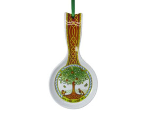 Celtic Tree of Life Bone China Spoon Rest CL-101-262