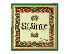 Slainte Ceramic Square Coaster
