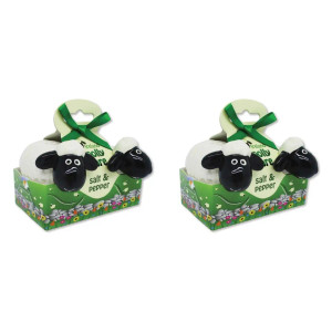 Hand Painted Ceramic Sheep Salt&Pepper Shakers