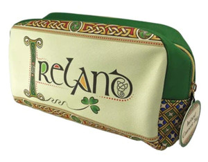 Ireland Zip Cosmetic Bag Dublin Gift Company