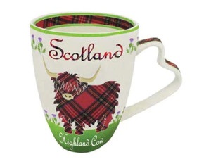 Ceramic Highland Cow Mug  CL-88-2