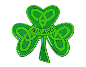 Shamrock Irish Fridge Magnet