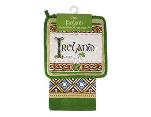 Ireland Pot Holder & Tea Towel CL-107-325