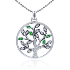 Sterling Silver Celtic Tree of Life Pendant