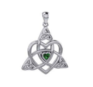 Celtic Trinity Heart Pendant