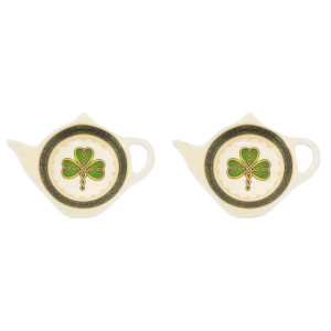 Gaelsong Shamrock Celtic Teabag Holder