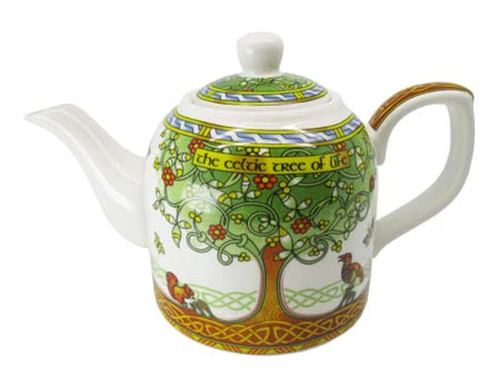 Celtic Tree of Life Ceramic Teapot CL-101-293