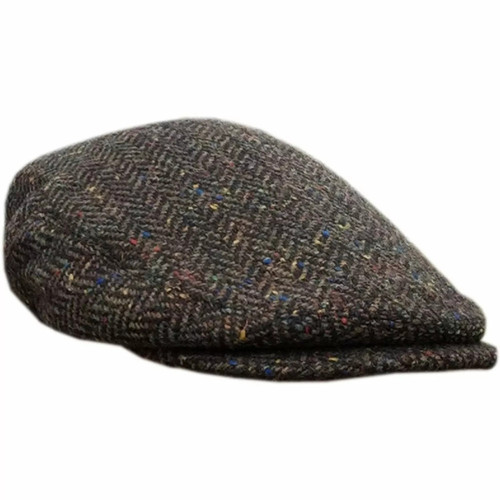 Boyne Valley Men’s Donegal Touring Cap - Classic Irish Tweed