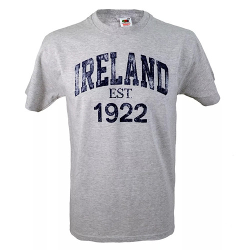 Gray Ireland Est. 1922 Cotton T Shirt